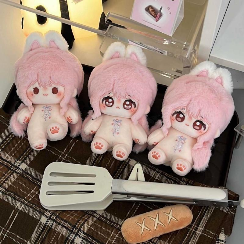 Anime Game Shining Nikki Peripheral Character 10cm Plush Doll Toy Stuffed Pendant  Cartoon Cosplay Fan Surprise Gifts