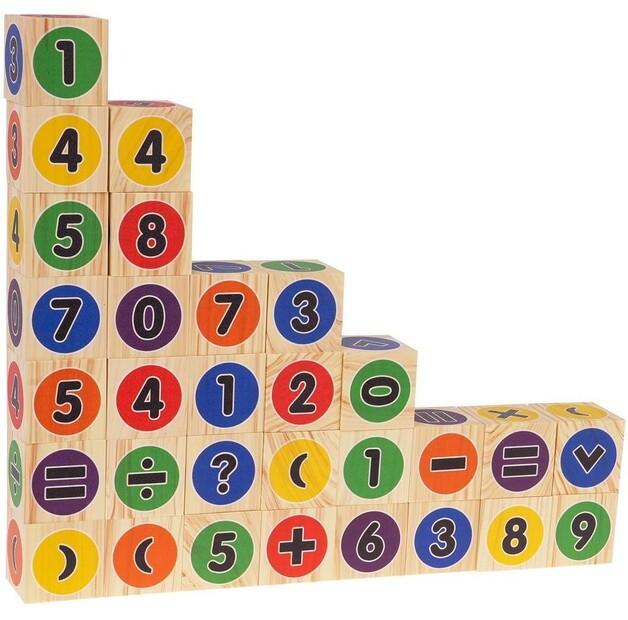 Joc de construcție educativ Ramiz operații matematice RA-ZDR.TH-86300