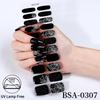Waterproof Super Sparkle Gel Nail Stickers (Solid Color, UV-Free, No Lamp Required)