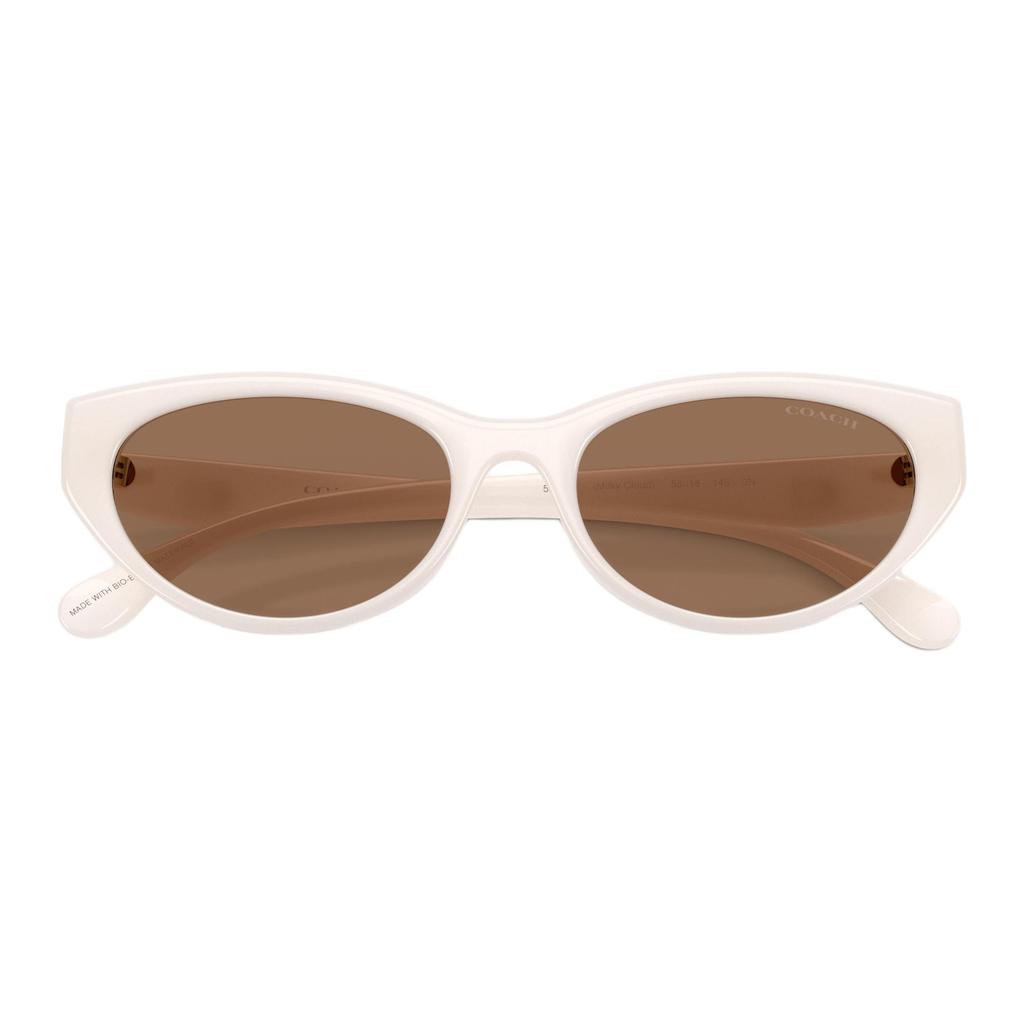 Coach 8456D Cat Eye Sunglasses With Logo Unisex Sunglasses Multicolor 0HC8456D