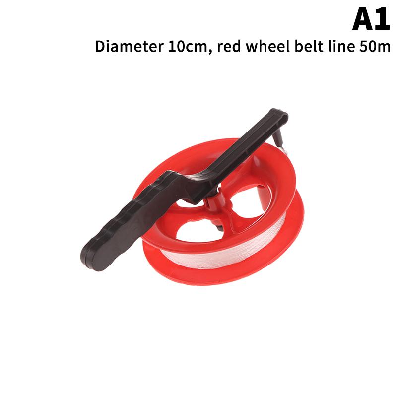 1 Piece Winder Fire Wheel String Flying Handle Tool Kite Reel Twisted String Line Outdoor Round Blue Grip For Flying Kites