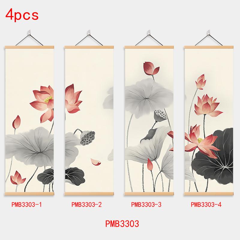 Traditionelle chinesische Landschaftsmalerei, klassische Kunst, Wandbild, Poster, Leinwand