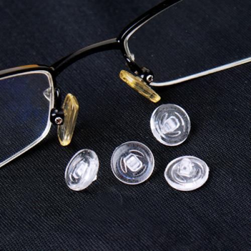 Pair Of 25PCS Anti-Slip Round Screw In Style Nose Pads 9mm
