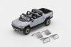Gaincorp Products 1/64 Scale GMC Hummer EV Pickup (LHD) Gray Finished Product KS038-218