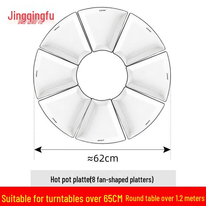 Jingqingfu Creative Ceramic Serving Dish Set