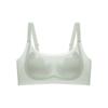 Shell Cup R Cup Traceless Rabbit Ear Cup Underwear Women's Big Breasts Show Small Gathering Double Breasts Vest Type Bra