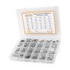 M2 M3 M4 M5 Countersunk Head Hex Socket Screw 304 Stainless Steel Screw Nut Washer Assortment Set