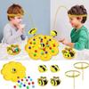 Jouets magnétiques pour enfants, petites abeilles, jouets de pêche, interaction parent-enfant, jouets éducatifs pour hommes et femmes, jeux de bureau