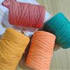 Flat Knitted Fabric Thread, Hollow Yarn Flat Ribbon Thread, DIY Handmade Woven Bag Hook Sandals 250g Crocheting