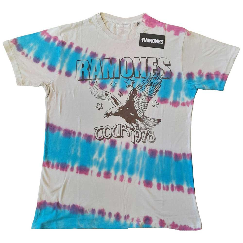 The Ramones - Eagle - Natural Dip Dye  T-shirt Unisex T-Shirt S