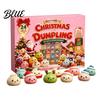 Soft Squeeze Toys Box with Advent Calendar Christmas Toy for Anxiety 24-Day Countdown Mini Stress