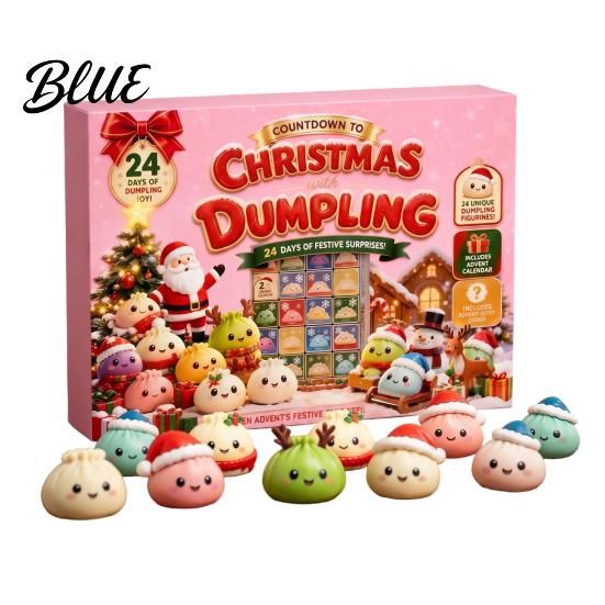 Soft Squeeze Toys Box with Advent Calendar Christmas Toy for Anxiety 24-Day Countdown Mini Stress