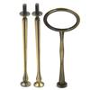 2/3-lags Cake Rod Plate Stativ Håndtak Fitting Hardware Wedding Party Supplies