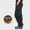 Men's Thick Velvet Cotton Trousers - Warm, Casual, Large Size, Autumn & Winter