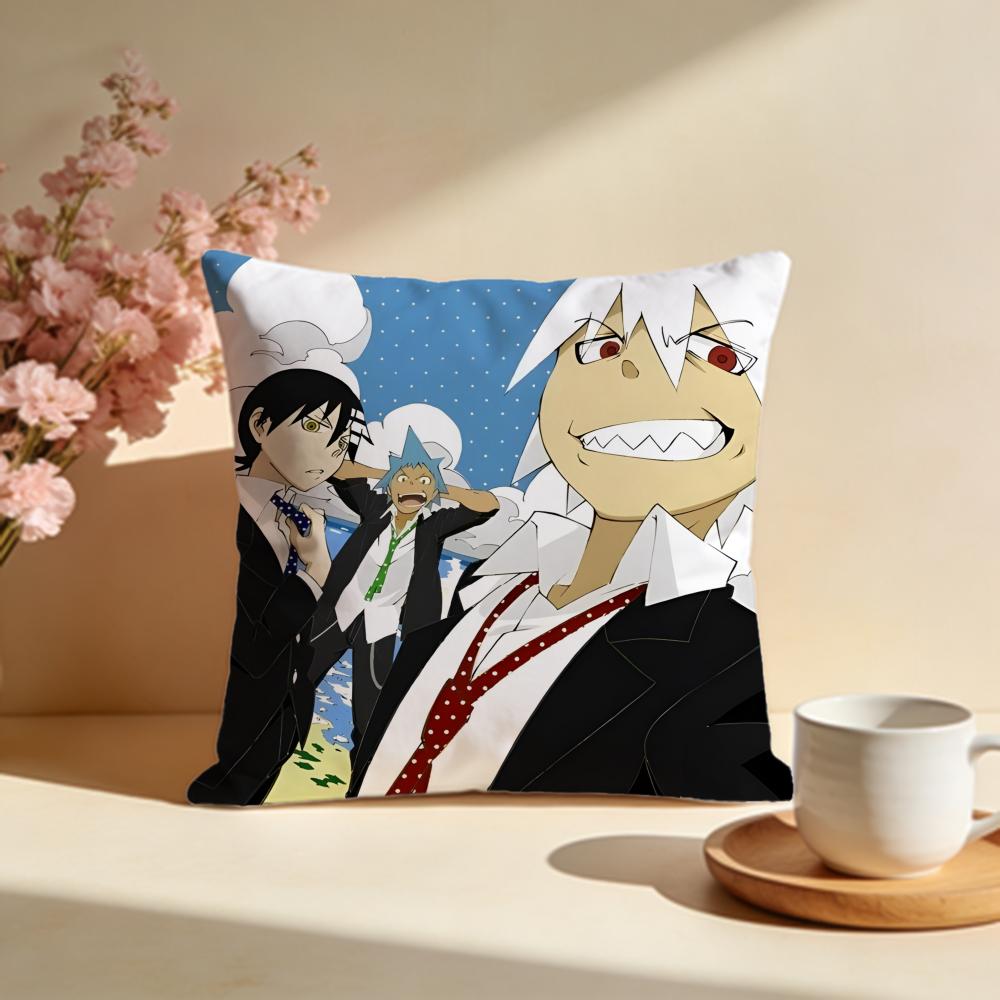 Hot SSOUL EATERable Cushion Cover Stylish Washable Pillow Cover Ideal for Couch Bedroom Car Decoration