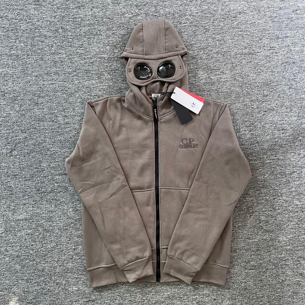 Trendy Autumn/Winter Unisex Round Lens Zipper Hoodie