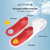 High-Elastic Orthotic EVA Insole: Arch Support, Sweat & Shock Absorption, Mesh Design for Flat Foot Correction