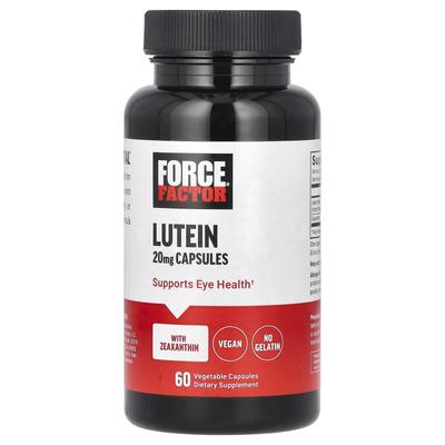 Lutein, 20 mg, 60 Veggie-Kapseln