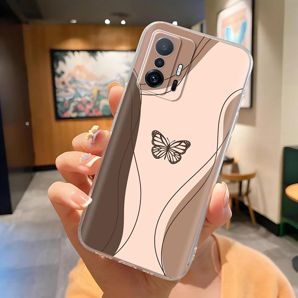 Pro pouzdro na telefon Xiaomi 11T Pro Módní Fantasy Průhledný Kryt Pro Xiaomi Mi 11T Pro Mi11T TPU Silikonové Kryty na Záda Odolné proti Pádu Funda