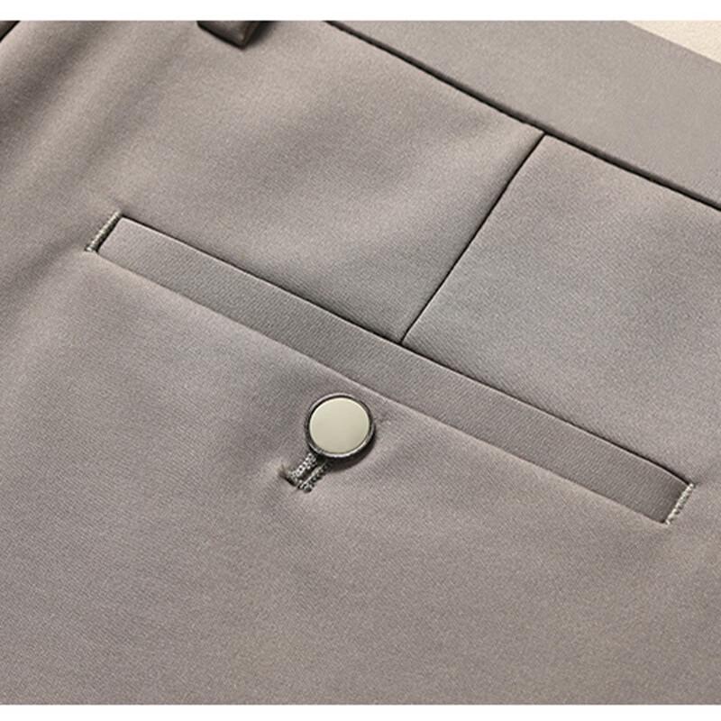 FIRS Men's Stretchy Straight-Leg Business Casual Pants