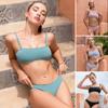 Dámské dvoudílné plavky bez ramínek, sexy sváteční plavky v bikini