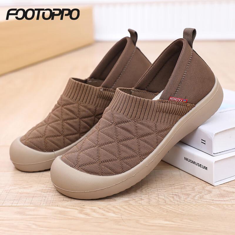 FOOTOPPO Women s Slip-On Casual Shoes 37