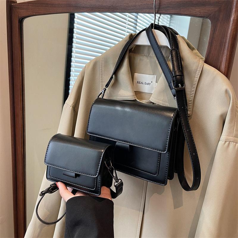 Autumn and Winter High-end Bag Women's Popular New Trendy Korean Version Versatile Single Shoulder Crossbody Fashion Small Square Bag
