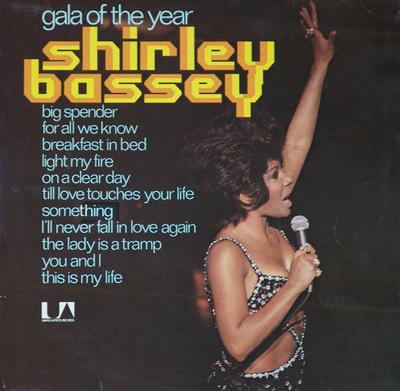 LP Record SHIRLEY BASSEY - Gala Of The Year 5C06293857 United Artists  Netherland Jazz Used