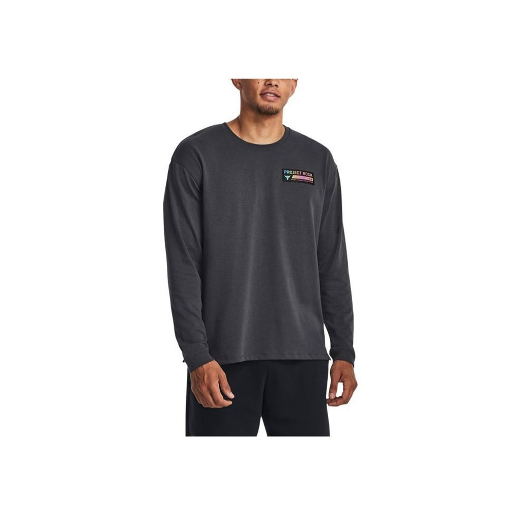 Under Armour Johnson Series Treningowy T-shirt z długim rękawem i okrągłym dekoltem Męskie Topy 1380125-010