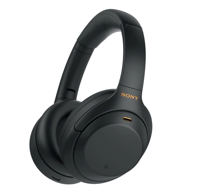 

Sony WH-1000XM4 Wireless Industry Leading Noise Canceling Overhead,Alexa Voice Control, Black срібний/чорний