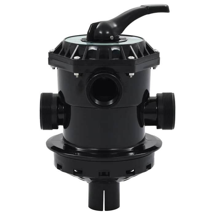 VidaXL Soupape à Multi-Voies pour Filtre à Sable ABS 1,5" 6 Voies Soupape à Montage Supérieur 6 Fonctions de Soupape Valve 91731