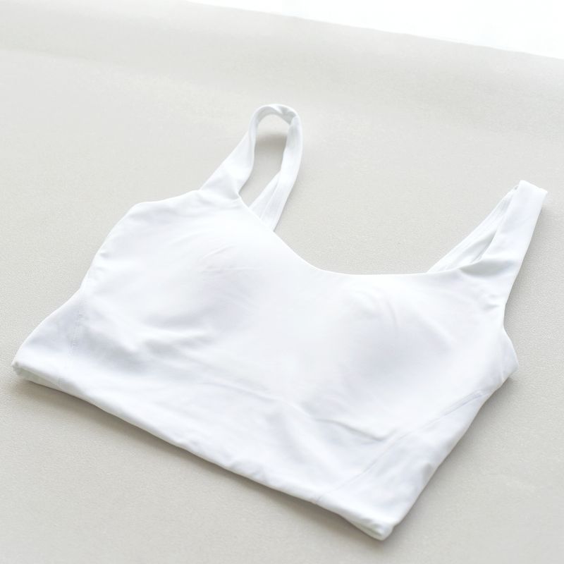 

Red Brand Butter Second Bullet Integrated Sports Vest White Yoga Clothes Women Slimming Sports Vest Fitness Bra UK10/S White