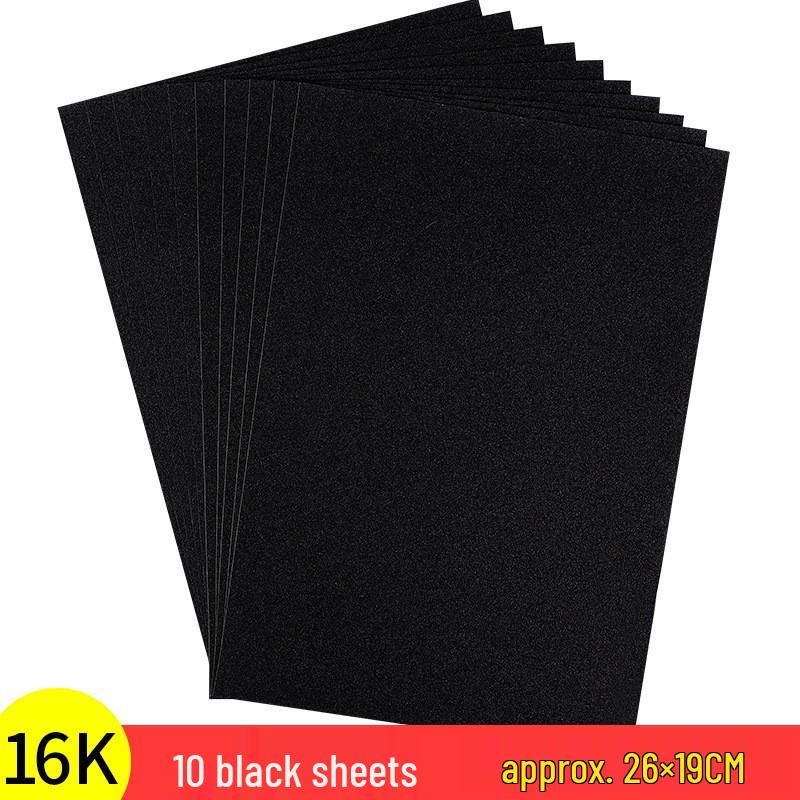 

Наждачная бумага Nock A4 цветная для живописи и креативного рисования - 8K бумага для песочной живописи мелками