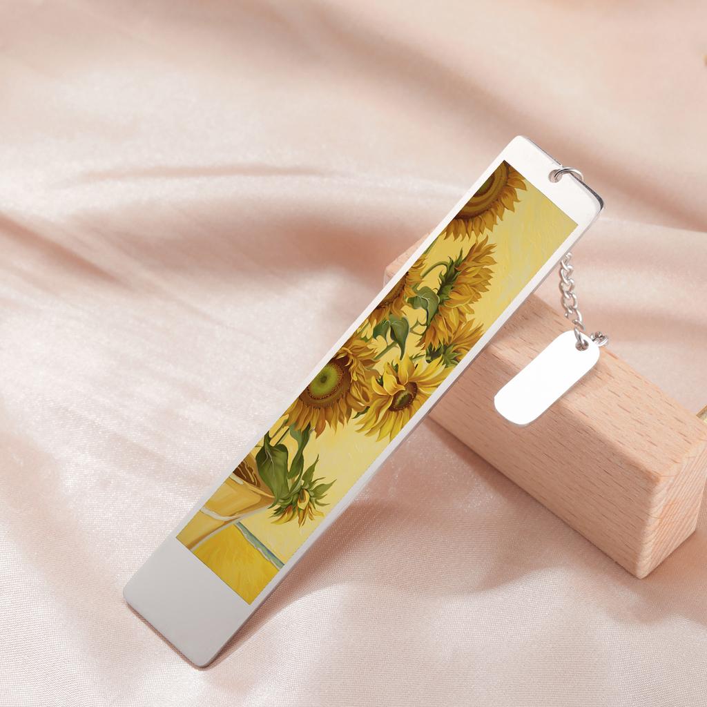 Exquisite Flower Star Sky Metal Bookmark Stainless Steel Jesus Bookmark Reading Accessory Study Stationery Valentine's Day Gifts