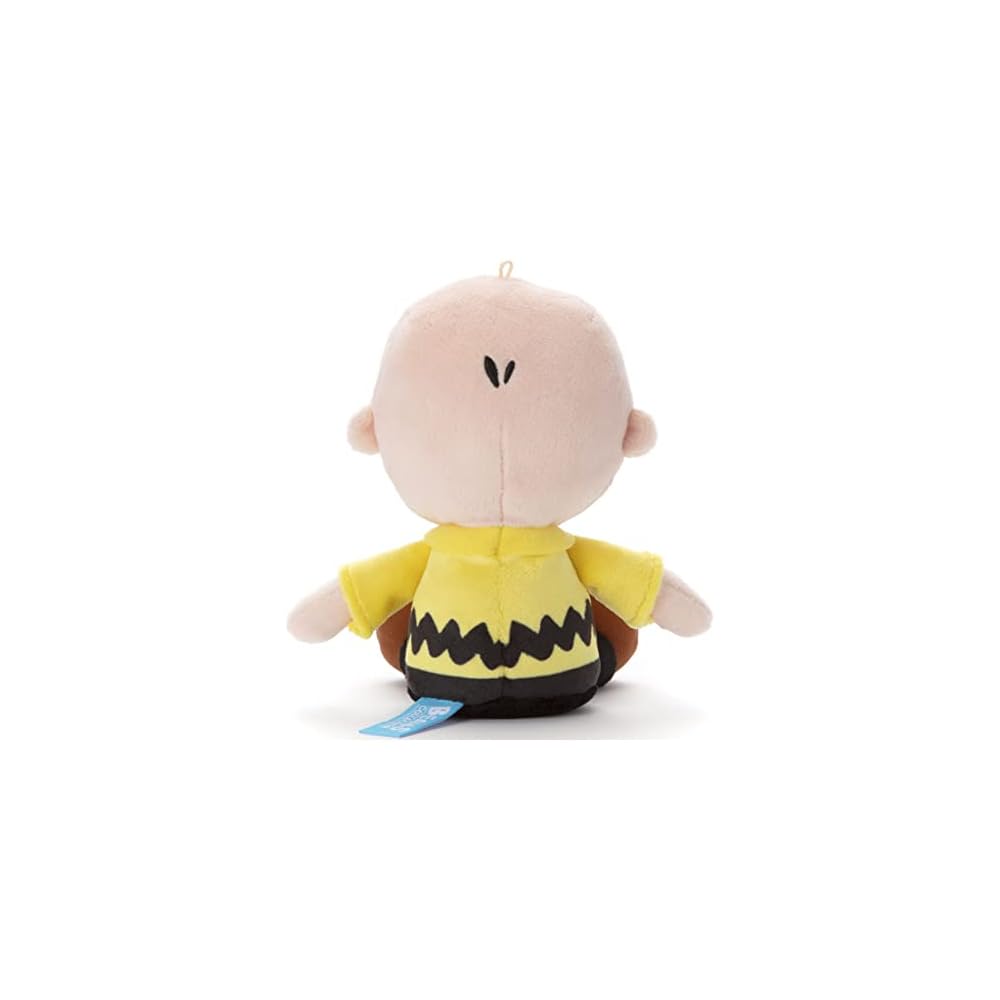 Peanuts Charlie Brown Washable Plush Toy 19cm Height Soft Stuffed Animal