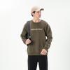 Men's Color-Block Patchwork Round Neck Hoodie - 2025 Trendy Autumn/Winter, Loose Fit, Plus Size, Long Sleeve