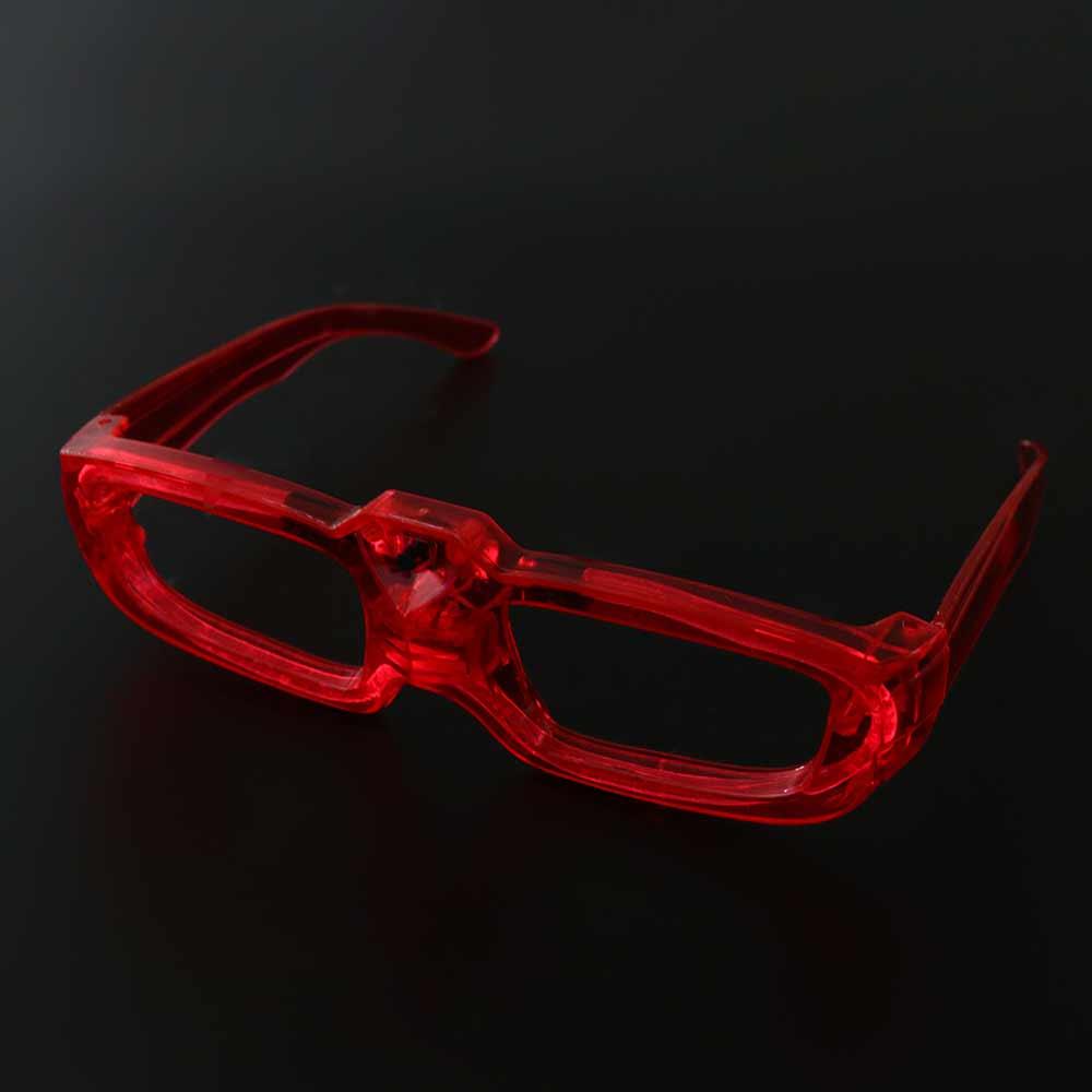 Dark Party Okulary przeciwsłoneczne Świecące pałeczki Okulary Shutter Shades Okulary Luminous Glasses Świecące okulary