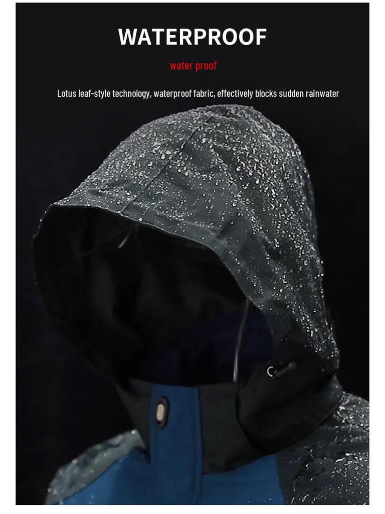 Unisex Wasserdichte Winddichte Frühling/Herbst Angeljacke - Stilvolle, Leichte Outdoor-Jacke für Alle Jahreszeiten