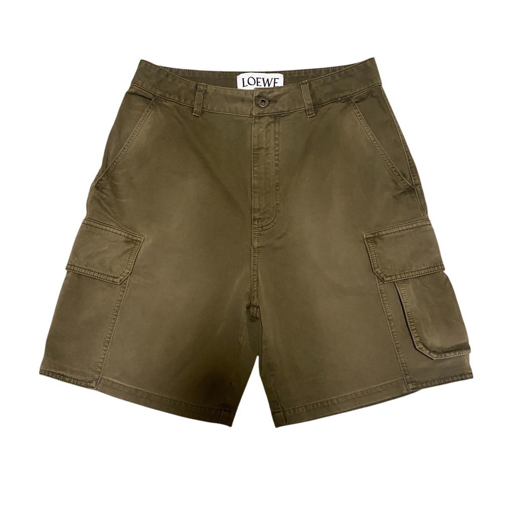 Used LOEWEcargo pants Olive cotton mens