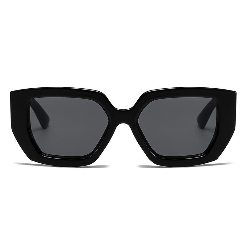 Sunglasses Tail Single Glasses Women'S Fruit-Colored Sunglasses Men'S Uv400 Anti-Ultraviolet Treatment