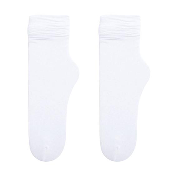 Socks High Elasticity Moisture Wicking Comfortable Pure Color Summer Mid Tube Socks for Adult