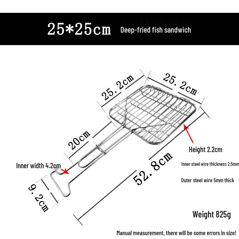 Heavy-Duty BBQ Grill Baskets & Clips