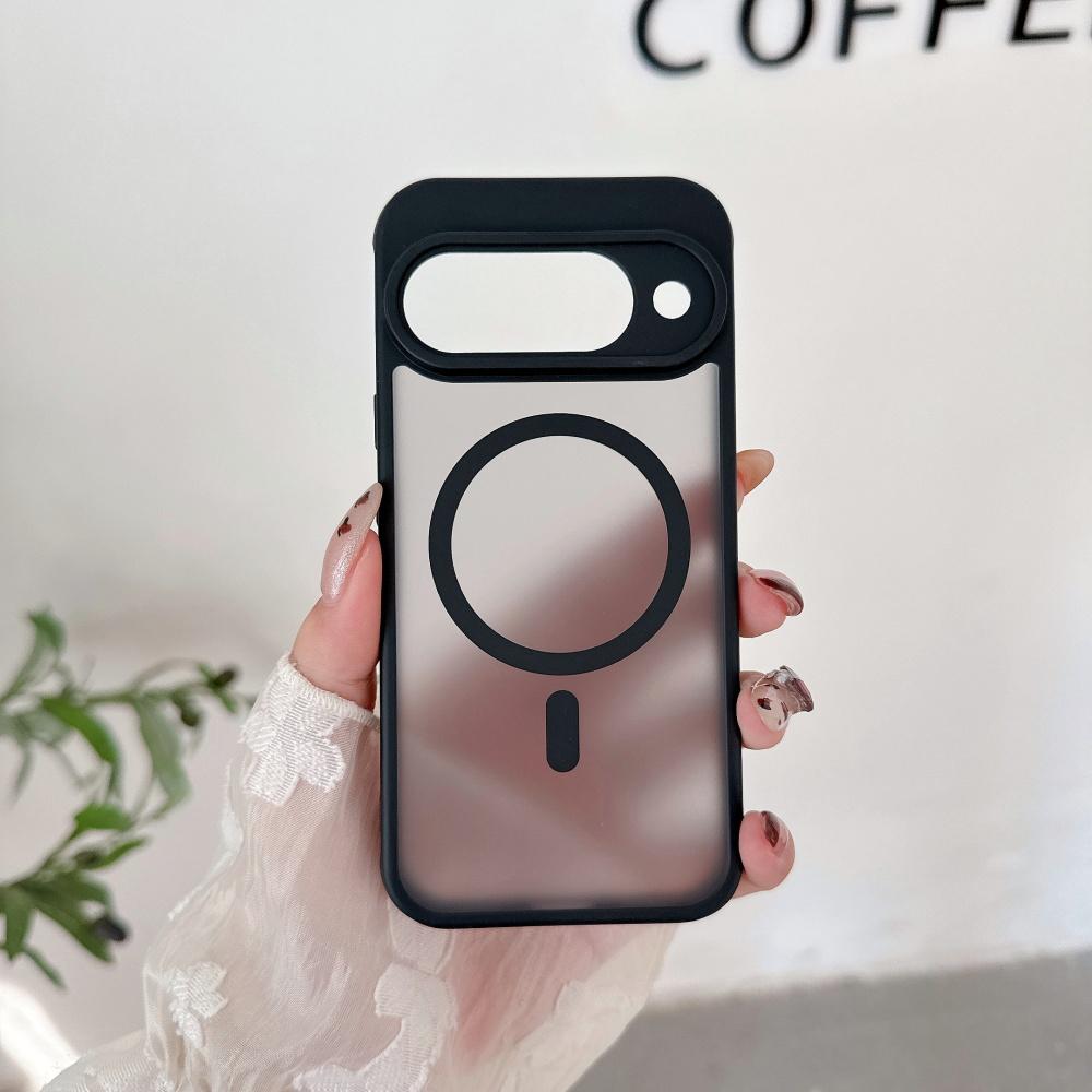 

Matte Magnetic Wireless Charge Phone Case For Google Pixel 10 9 8 7 6 A 9A Pro ProXL 10ProXL For Magsafe Must Haves Bumper Cover Google Pixel 10