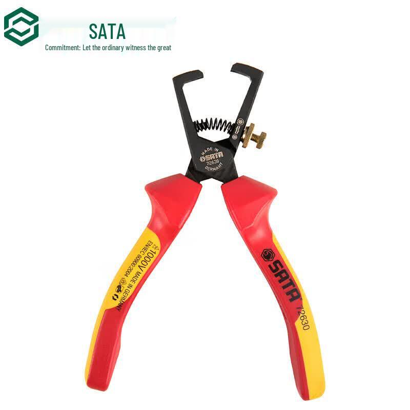SATA G-Series VDE Insulated Wire Stripping Pliers
