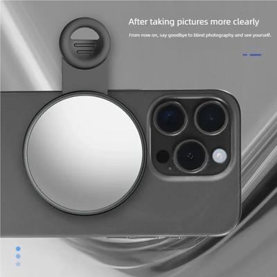Cell Phone Rear Selfie Mirror Reflector Photography Accessories Selfie Vlog Netflix Live Photo Shooting Universal Carry Portable