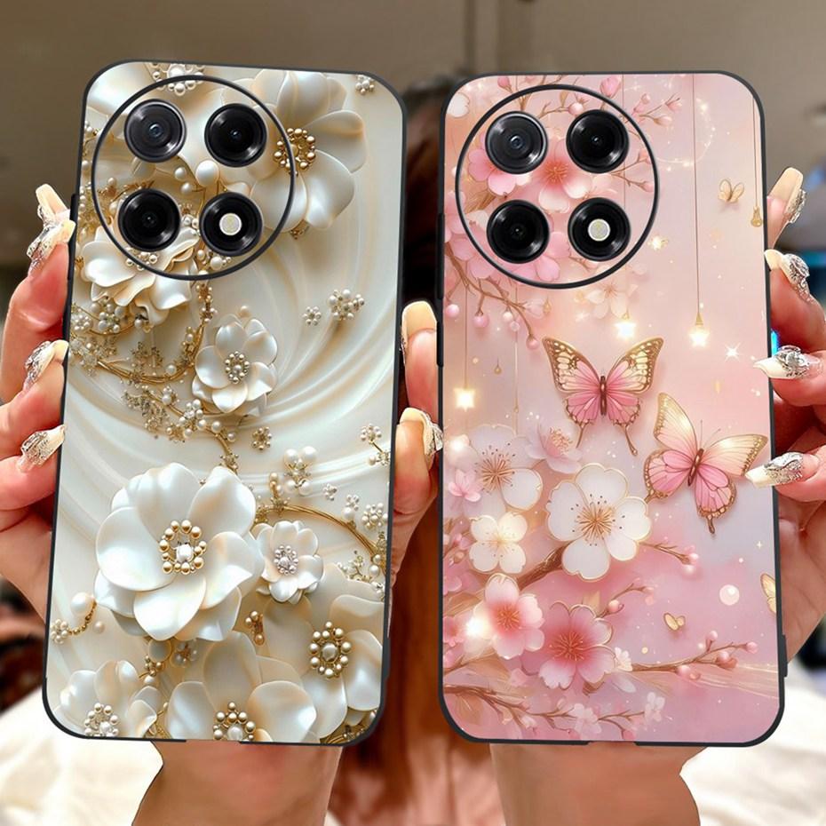 New Design Phone Case For Tecno Camon 30S Pro Camon30S CLA5 CLA6 Black Silicon Soft TPU Back Cover For Camon 30S 30SPro 4G