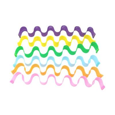 24-Piece Wavy Water Wave No-Heat Curlers (25-65CM)