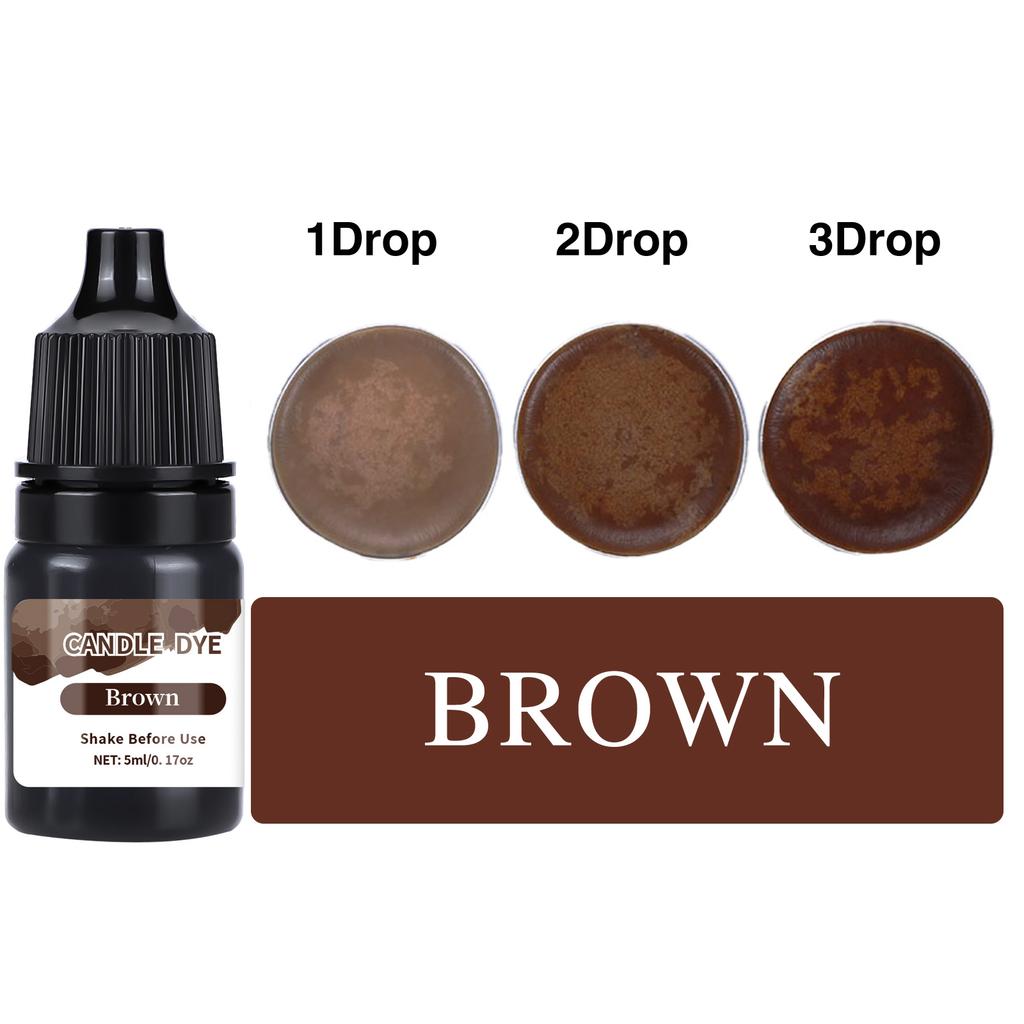 5 ml/butelka Pigment do świec woskowych Nietoksyczny pigment do świec sojowych Płynny barwnik Wosk sojowy DIY Barwniki do mydła Materiały do produkcji świec