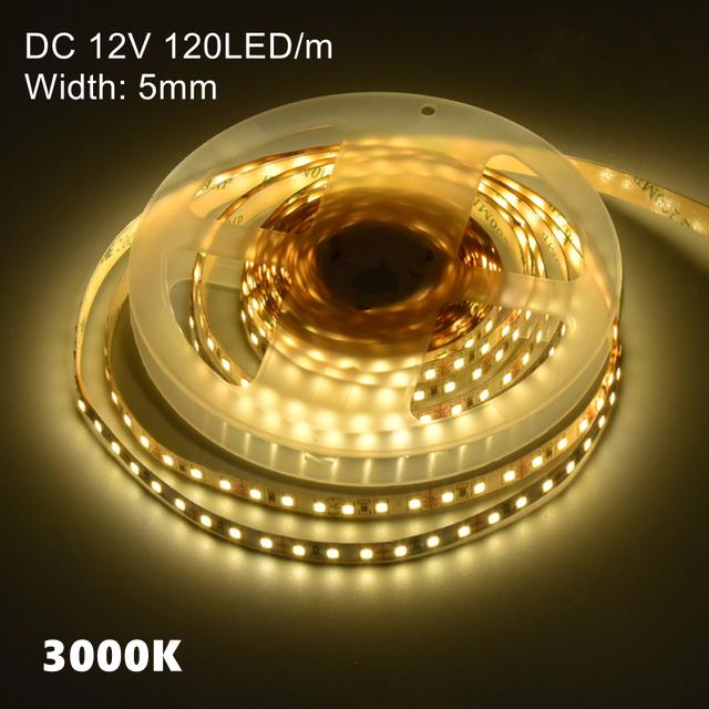 5m 1m LED Neon Rope Tube Recessed Thread-free Flexible Silicone Casing Strip Light IP67 Waterproof Soft Tape Decor Linear Lamp