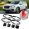 8pcs Car Door Handle Bowl Insert Plate Trim Fit for Subaru Forester SK 2019